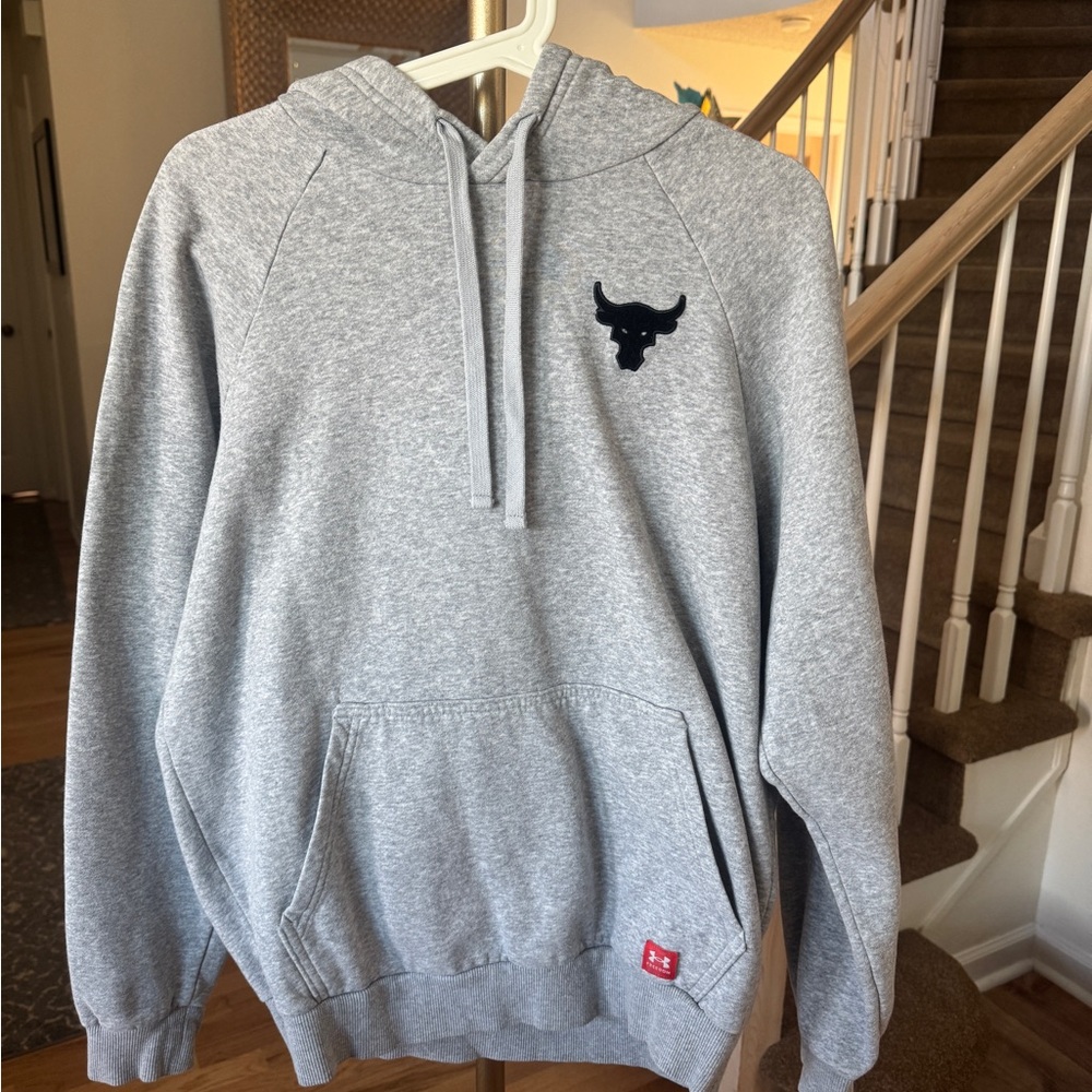 Under armor ROCK COLLECTION Gray Hoodie MENS SMALL